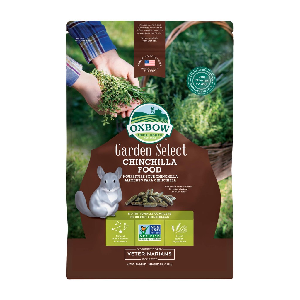 OXBOW Garden Select Chinchilla Food 1.36kg