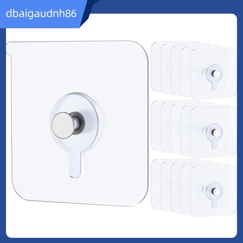 READY STOCKAdhesive Picture Hooks Picture Hooks Picture Hanger 20PCS