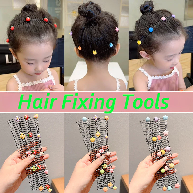 ผมหัก Tidying Hairband สําหรับเด็กที่คาดผมหักคงที่เด็กที่คาดผมยุ่งคงที่