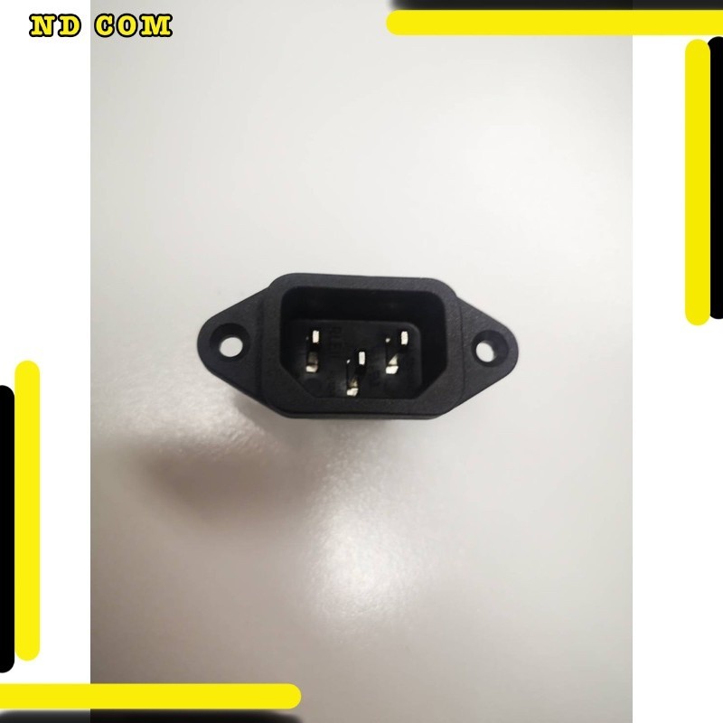 สุดคุ้ม! AC Plug E272 3P ปลั๊ก AC ติดแท่นตัวผู้ 3 ขา E272 3P code :  YXD149-A ราคาโรงงาน
