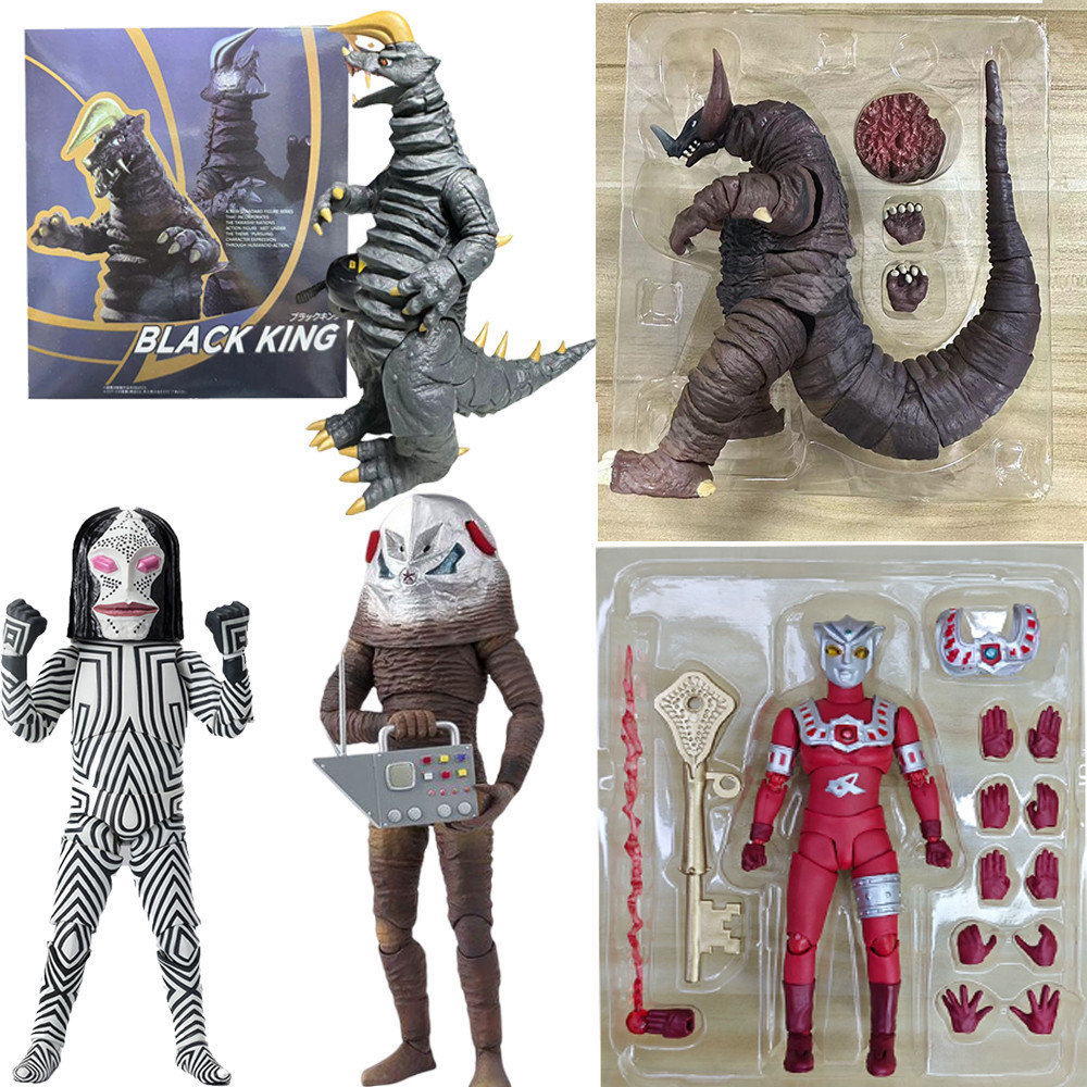 Ultraman VS Monster Z SHF Alien Zarab Gomora Black King Leo Dada Articulado Ultraman SHFiguarts Action Figure ตุ๊กตาคอลเลกชันของขวัญ
