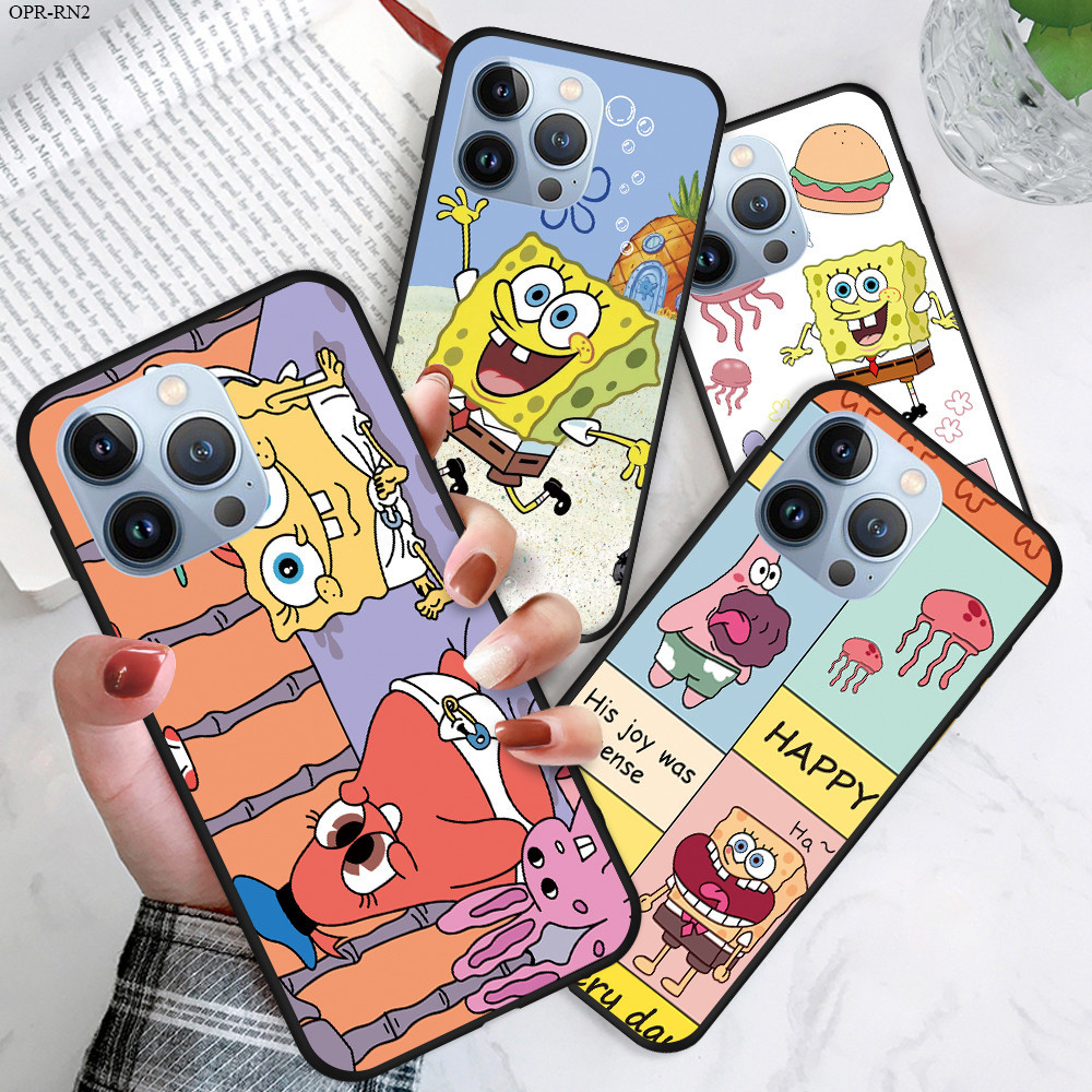 Oppo Reno 3 2 2F 10 10X Zoom Pro Plus 5G Scrub การ์ตูนตัวละครน่ารักกรณี T4