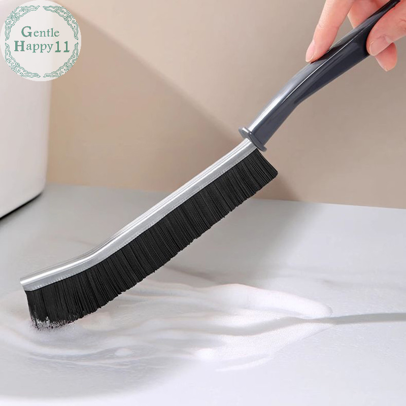 Gentlehappy กระเบื้อง Grout Cleaner แปรงด้ามยาวทนทานแปรงทําความสะอาดในครัวเรือนห้องน้ําประตูพื้นหน้าต่างช่องว่างลบฝุ่นแปรงไนลอน TH