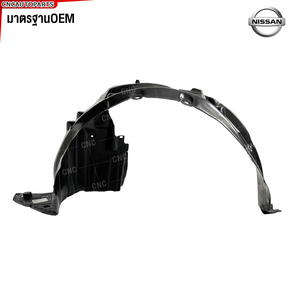 พลาสติกบังฝุ่นล้อ NISSAN MARCH ปี 2011 ซุ้มล้อ กรุล้อ นิสสัน มาร์ช หน้า (ขวา/ซ้าย) - รูปที่ 3