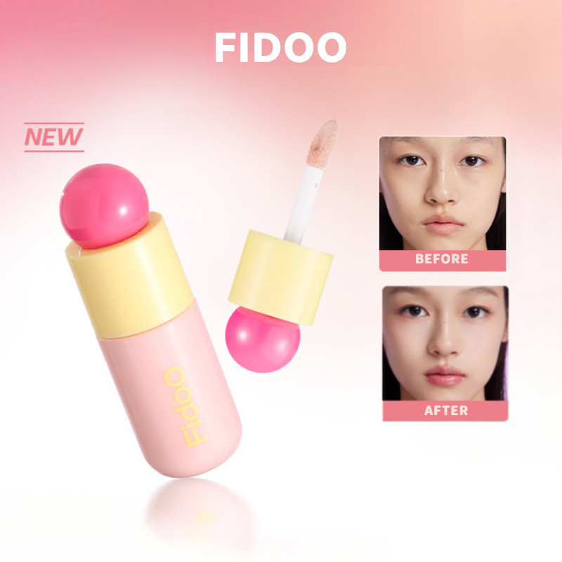 FIDOO คอนซีลเลอร์เพิ่มความกระจ่างใส ปกปิดจุดบนใบหน้า ร่องน้ำตา ความหมองคล้ำ แก้ไขฝ้า