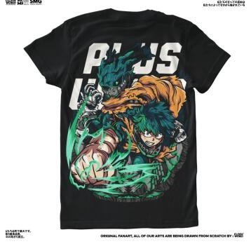 Plus ULTRA เสื้อยืดวัสดุเจอร์ซีย์ | เสื้อยืด Baju Jersi Anime My Hero Academia | เสื้อยืด My Hero Ac