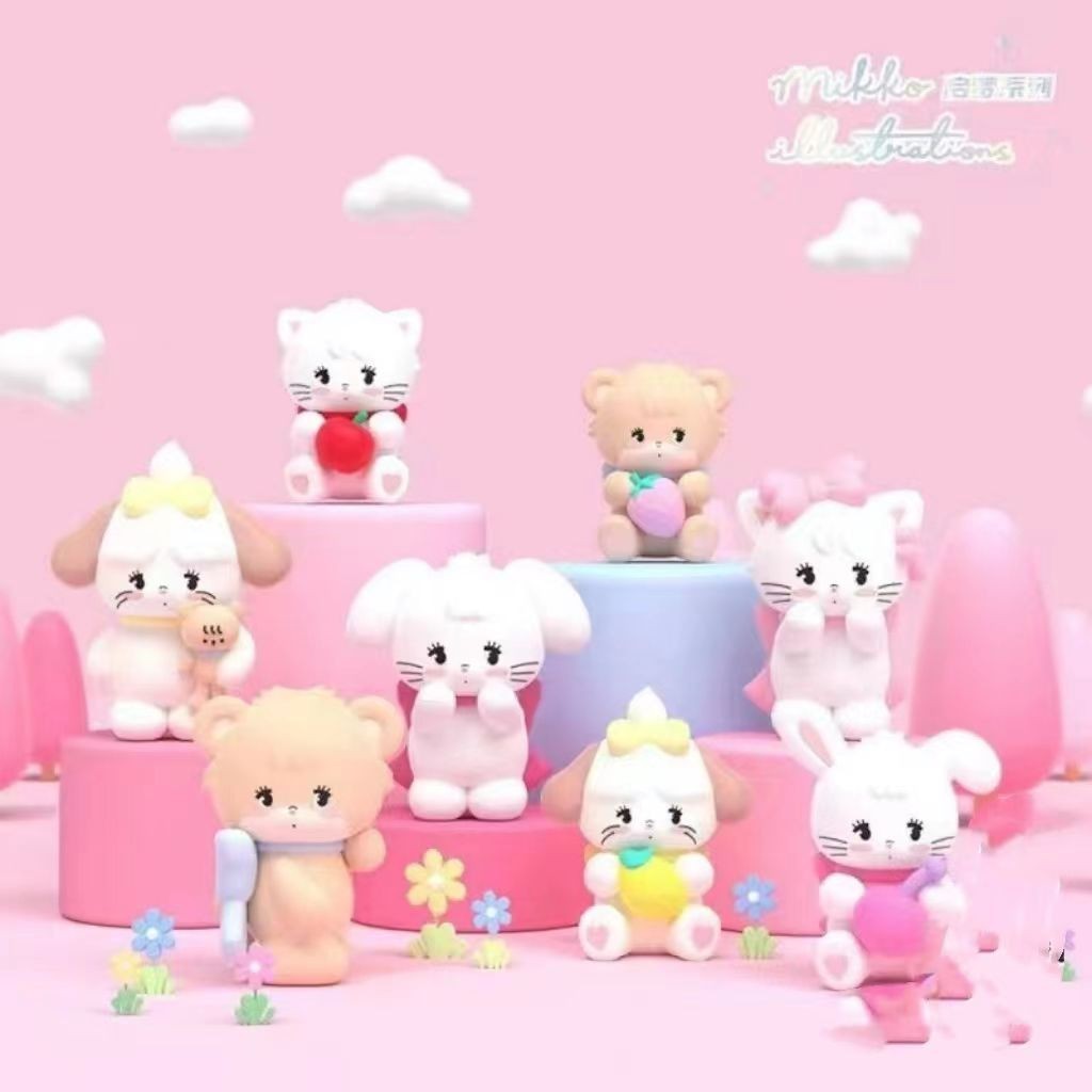 ของแท้ Mikko Enlightened Series Blind Box ตุ๊กตาน่ารักของเล่นอินเทรนด์ตุ๊กตาทำมือตกแต่งของขวัญ