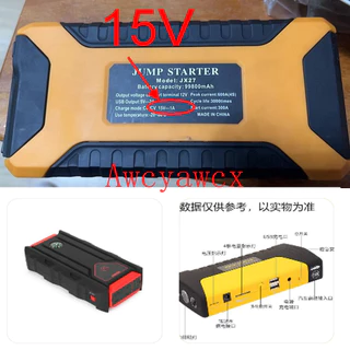 15V 1A AC 100V-240V DC Adapter 1000mA Charger สําหรับ Car Jump Starter Emergency Starter แบบพกพา UPS HIGH แหล่งแบตเตอรี่ 5V 2A 3.5 มม.1.35 มม.