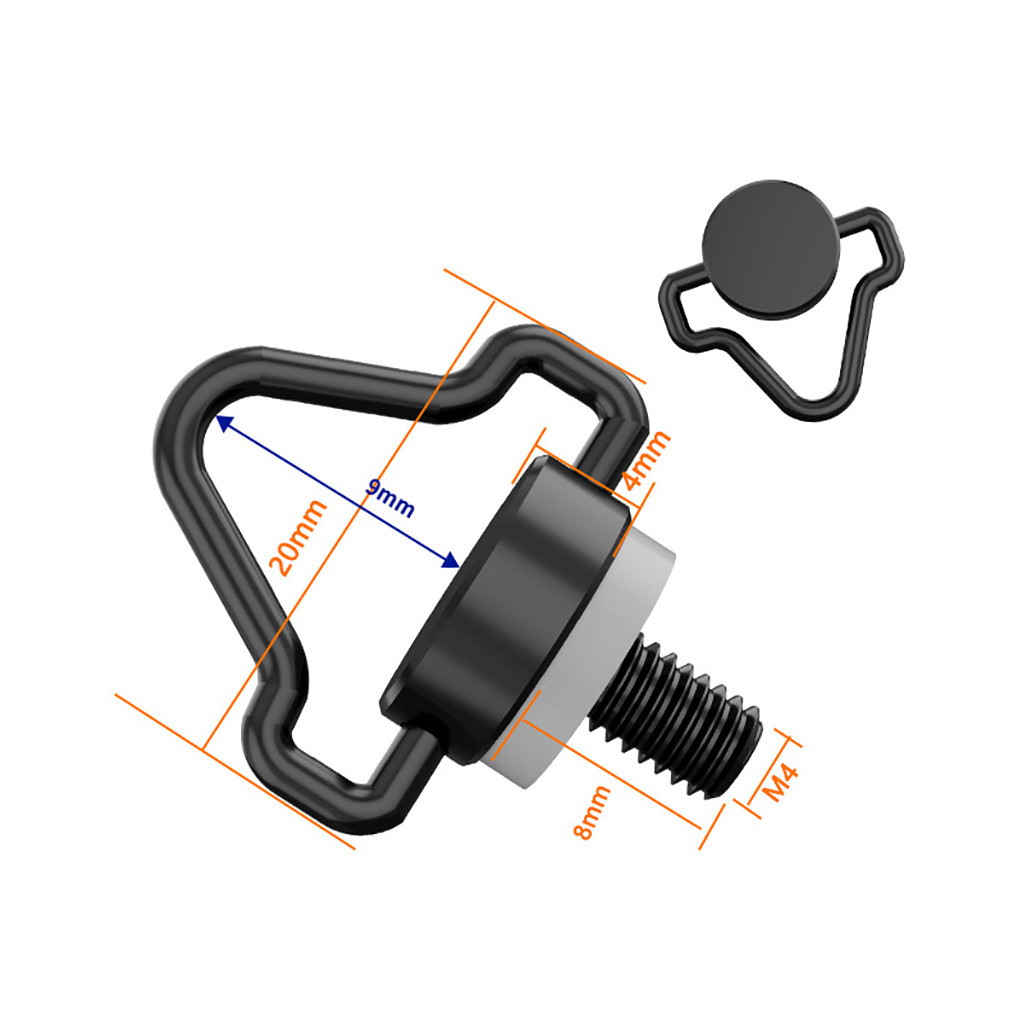 2 ชิ้นแขวนสกรู M4 สําหรับรีโมทคอนโทรลเครื่องส่งสัญญาณ Lanyard สายคล้องคอสําหรับ Mavic2 MINI 3 MAVIC 