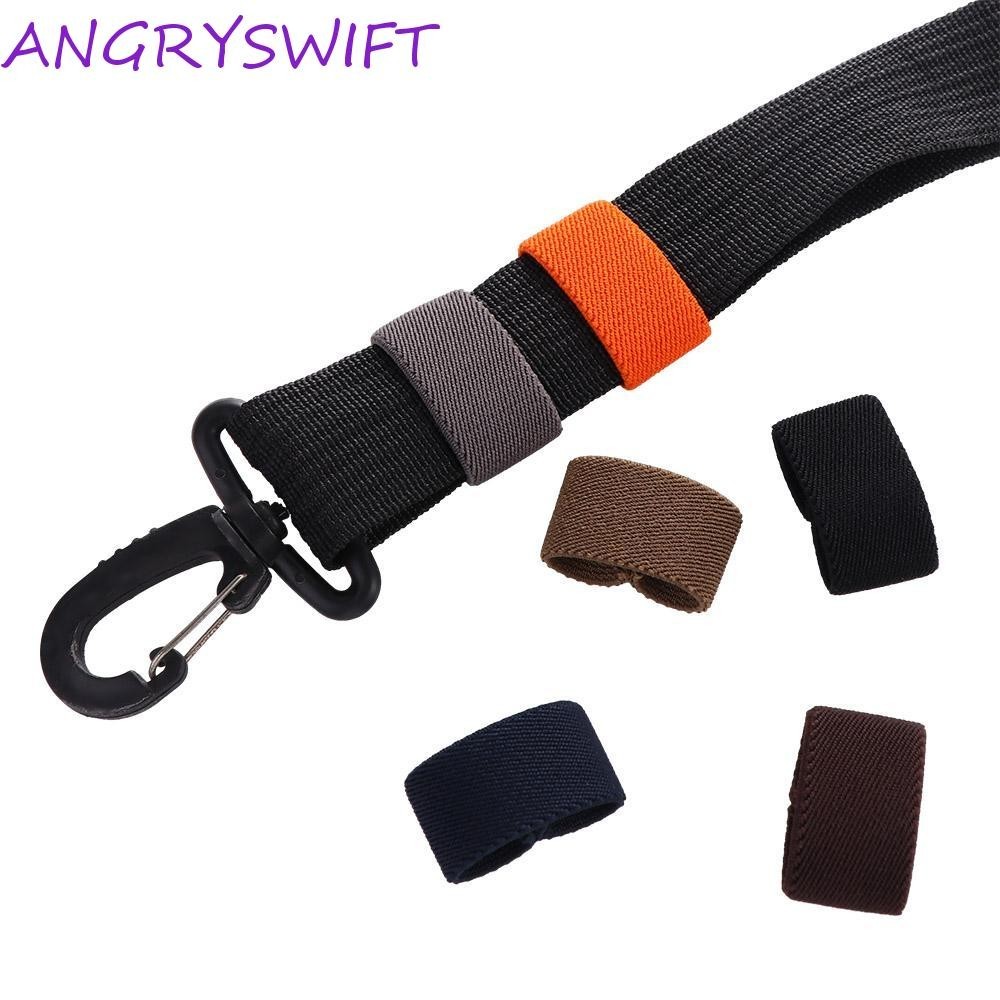 Angryswift เข็มขัดยืดหยุ่นแหวนผ้าใบ Keeper สําหรับเข็มขัด DIY หนังหัตถกรรมยืดหยุ่น Webbing อุปกรณ์เสริมแหวนนิ้วระดับกลางห่วงเข็มขัดห่วงเข็มขัดกางเกงคงที่เข็มขัด