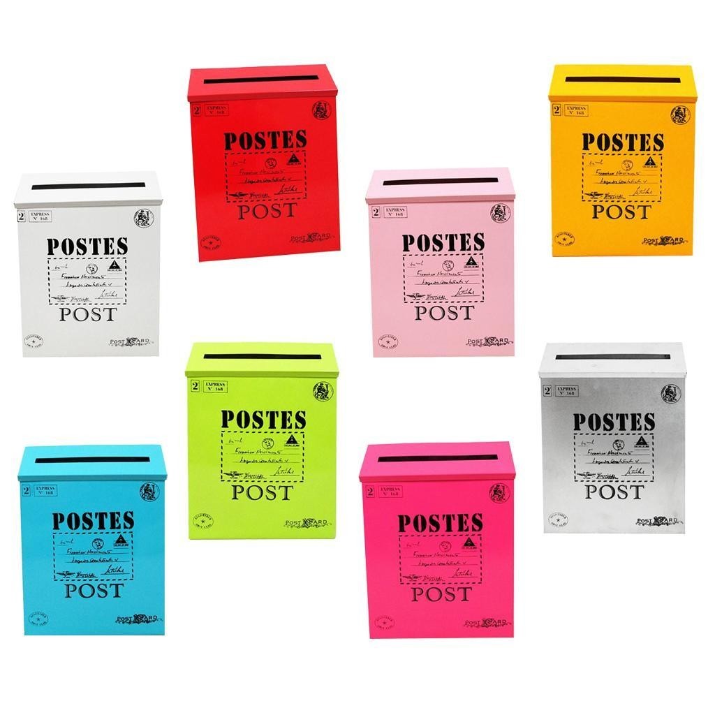 [Lszcx6l] European Outside Wall Mount Post Box กล่องจดหมาย Letterbox กล่องรับจดหมายกลางแจ้ง