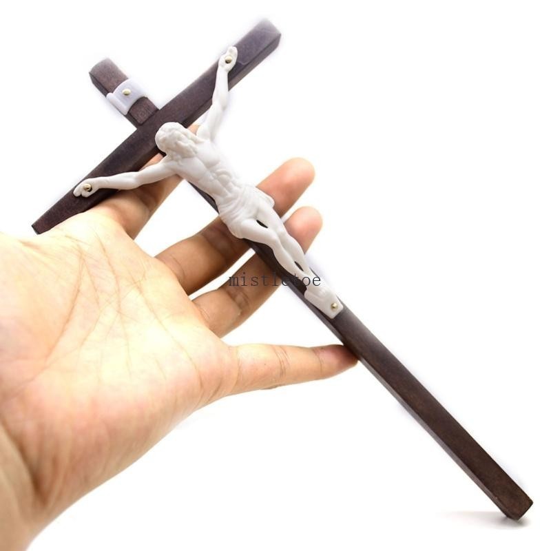 Mis Crucifix ติดผนัง Cross Prayer Home Office Decor ตาราง Wall Art Decor