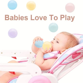 200ชิ้น มาการอง-สีปลอดสารพิษ บีพีเอ-ฟรี ลูกบอลพลาสติกอ่อนสําหรับเกมหลุมบอล, เต็นท์, โรงละครทารก, สระว่ายน้ํา, งานเลี้ยงวันเกิ