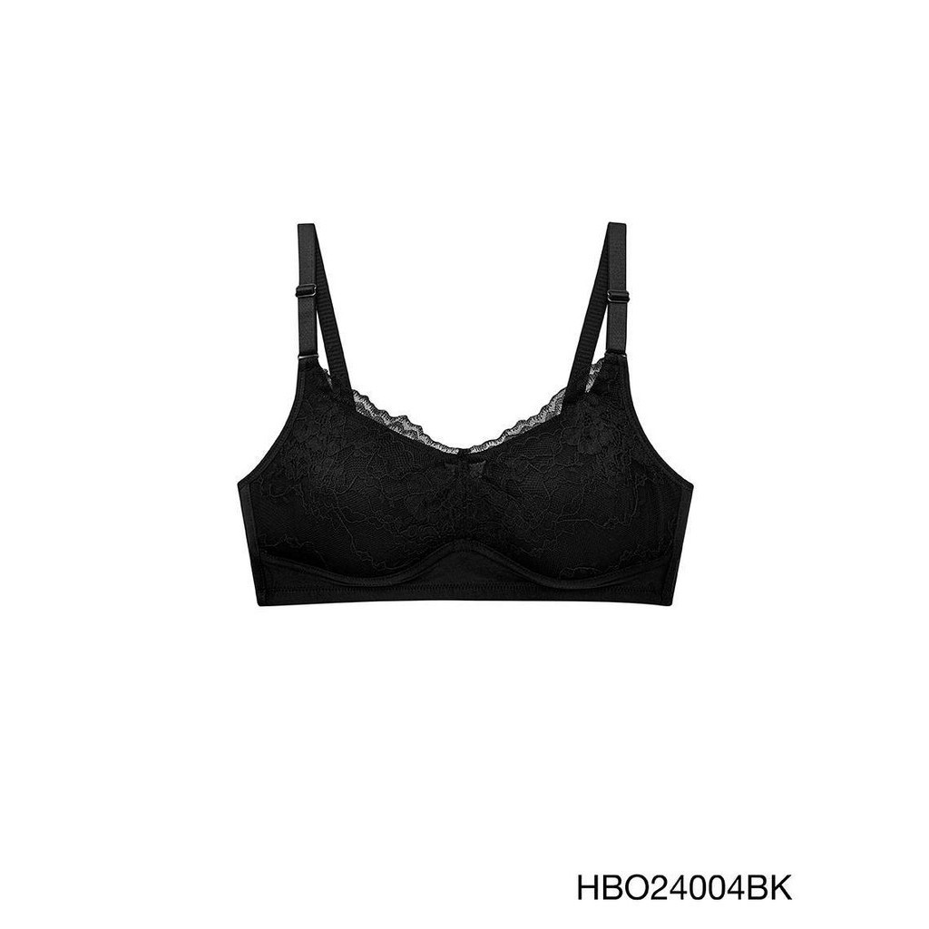 SABINA FOREVER YOUNG Habpy Adult Level 1 เสื้อชั้นใน ไร้โครง รหัส HBO24004BK - สีดำ