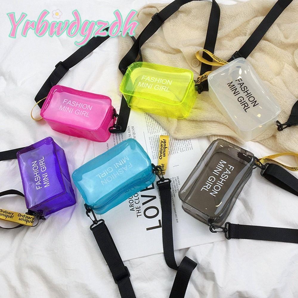 Yrbwdyzdh Shoulder Messenger Bag Women Candy Color Laser Small Tote Bag