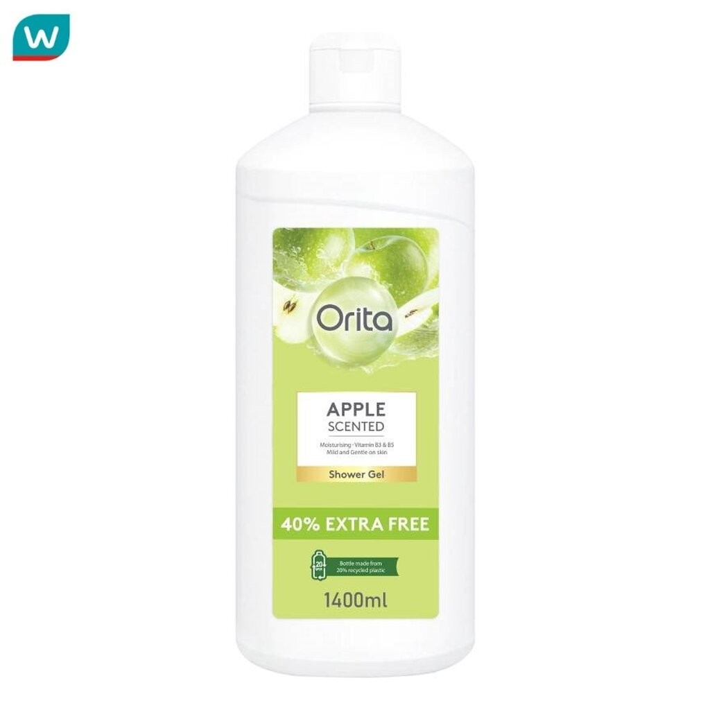 Orita โอริต้า เจลอาบน้ำ กลิ่นแอปเปิ้ล 1400 มล.