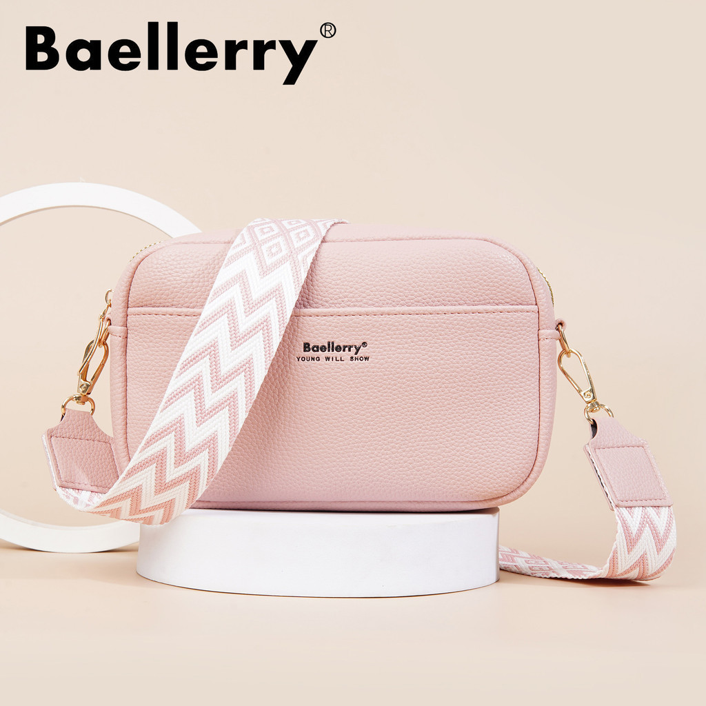 แบลเลอร์รี่ แฟชั่นความคมชัดความจุขนาดใหญ่ซิปไหล่กระเป๋า ผู้สื่อสาร โฟล์คสวาเก้นล