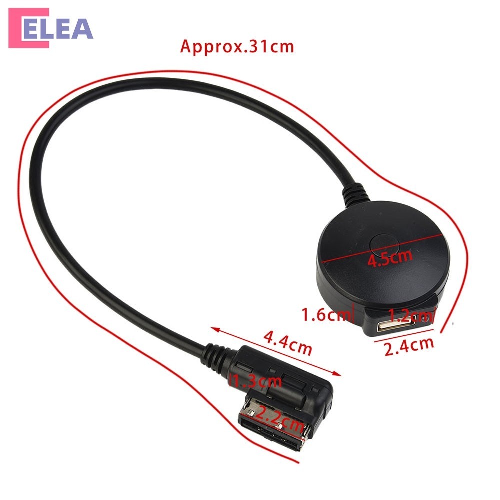 [ELEA]AMI Mdi To Music Adapter Audio Aux สาย USB สําหรับ Mercedes-Benz MA 2008