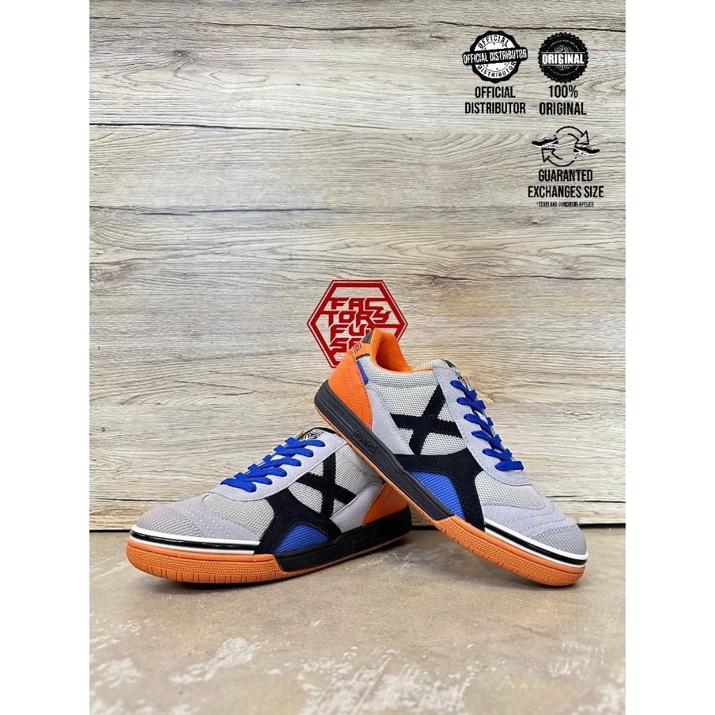 MUNICH XM-GRESCA (315) (GREY/BLACK) รองเท้า FUTSAL