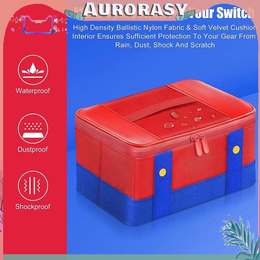 เคสป้องกันกระเป๋าถือขนาดใหญ่กันกระแทกสําหรับคอนโซล NS Switch/Switch OLED