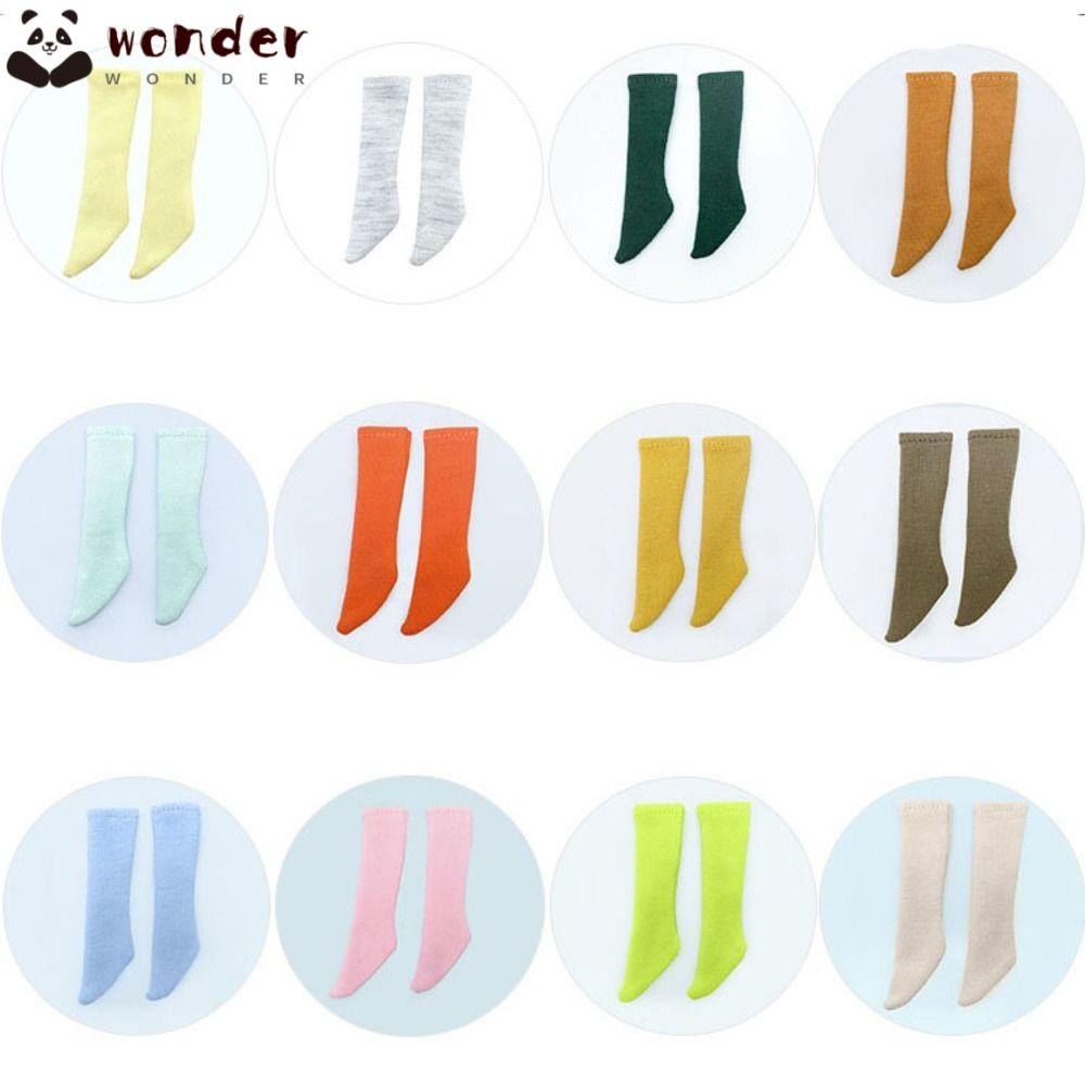 สิ่งมหัศจรรย์ ถุงน่องผ้าฝ้ายแฮนด์เมด,ชุดลําลอง15รูปแบบถุงเท้าตุ๊กตายาว,คุณภาพสูงแฟชั่นถุงเท้ายาวสําหรับ อบ22 อบ24ตุ๊กตา/สําหรับตุ๊กตาบลายธ์