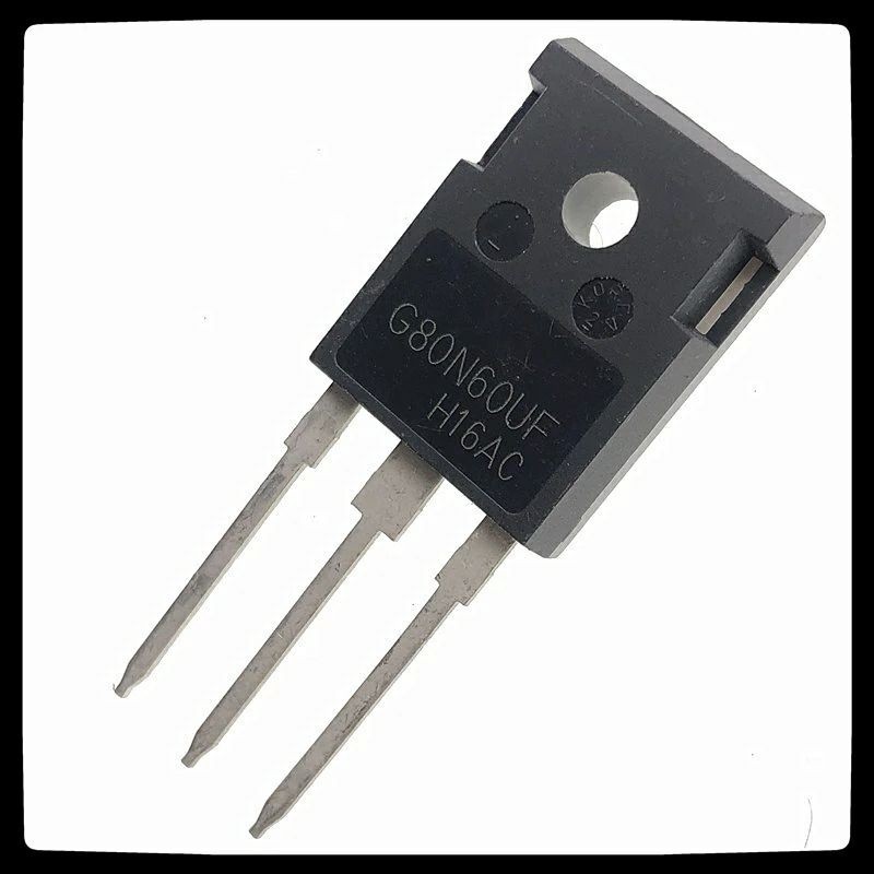 G80N60UF TO-3P G80N60 TO3P 80N60U IGBT High Power 80A600Vใหม่ 80N60