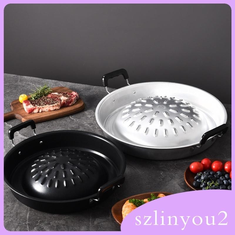 [szlinyou2] อลูมิเนียมสําหรับเตาตั้งแคมป์ - กระทะทําอาหารอเนกประสงค์สําหรับใช้ในบ้านและนอกบ้าน