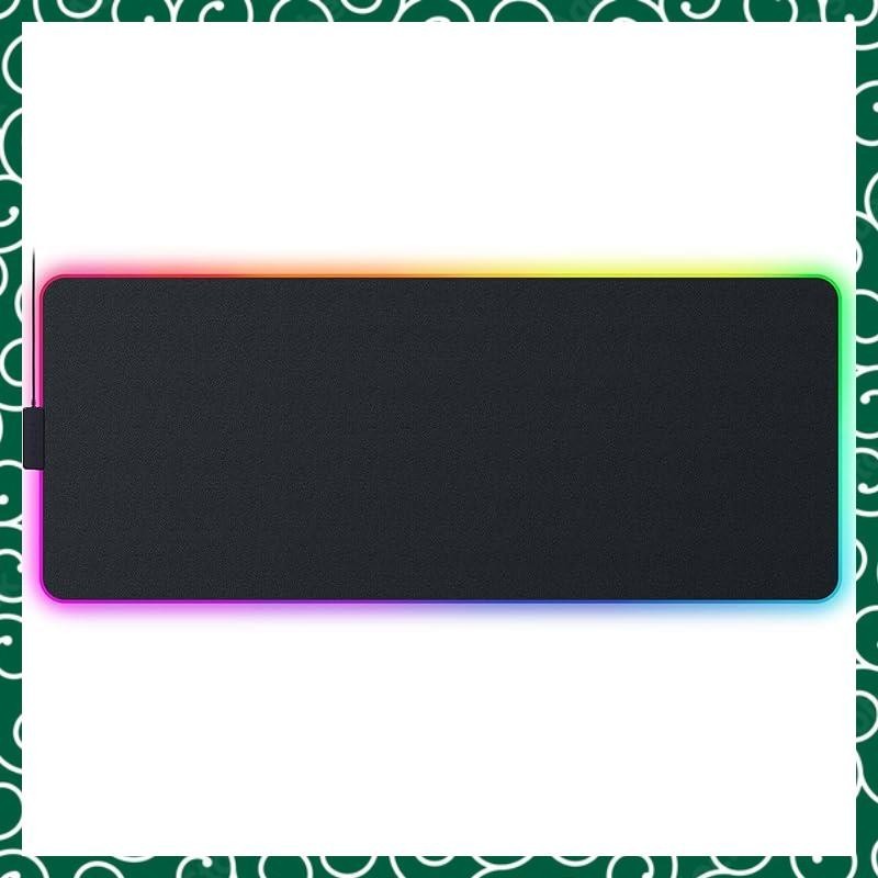 Razer Strider Chroma Hybrid Gaming Mouse Mat 19 Razer Chroma RGB Lighting Zone Extended Size Non-Sli