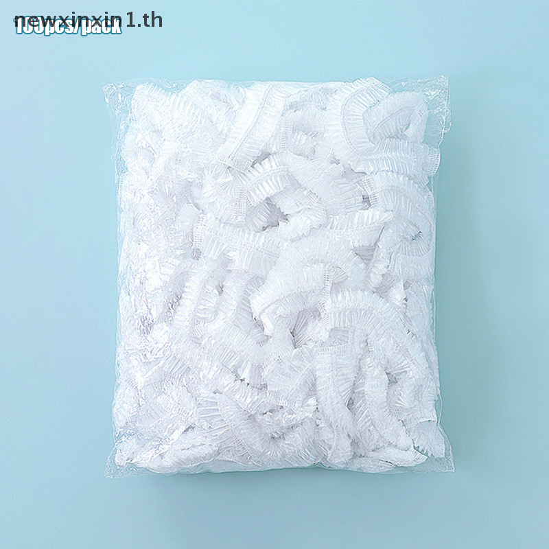 *NT* ผ้าคลุมเก็บอาหารแบบใช้ซ้ําได้ 100 ชิ้น Keep Fresh Food แผ่นห่อพลาสติก Clings Film {T}