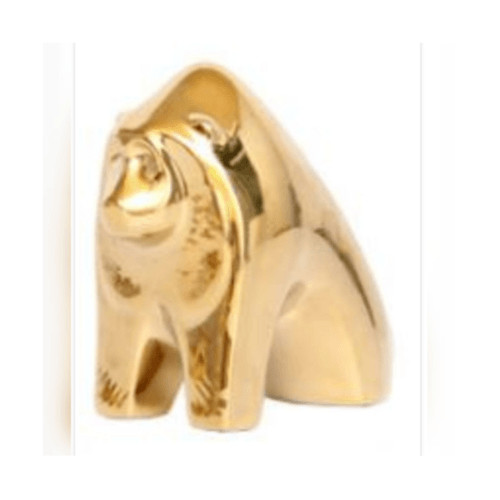 room_shop101 LOCAL รูปปั้นตกแต่งเซรามิค HP416-MT 5.3x9.7x9cm