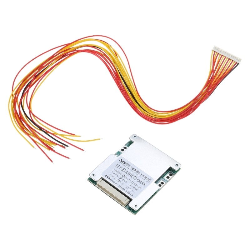 GJ* สําหรับแผ่นป้องกัน 14S 48V 30A Li-ion Cell สําหรับป้องกัน BMS