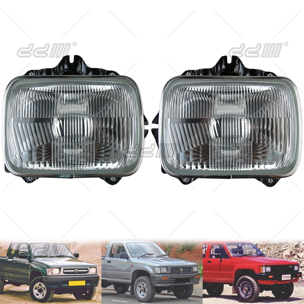 [พร้อมสต็อก] Depo Toyota Hilux LN106 LN107 LN166 LN167 LN56 LN60 LN65 ไฟหน้า Lampu Depan (พร้อมขายึด