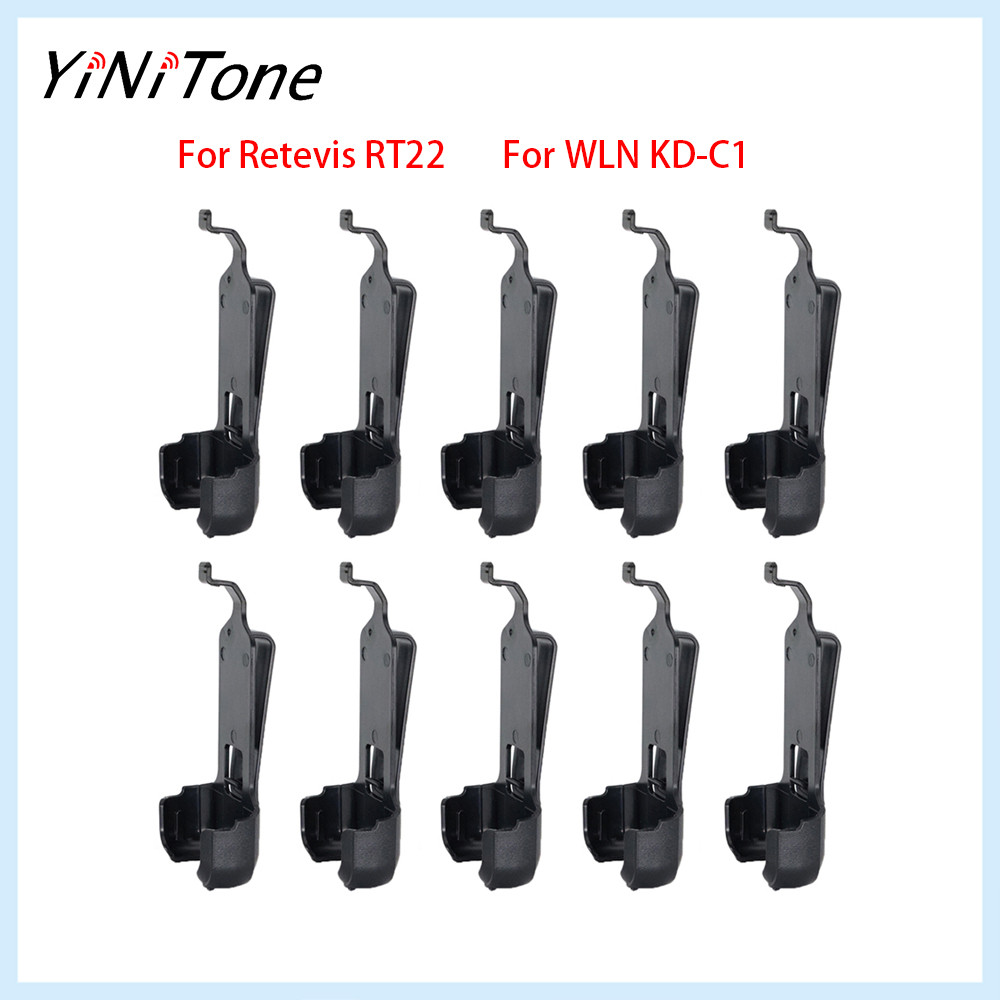คลิปหนีบเข็มขัดสําหรับ WLN KD-C1 Retevis RT22 Yinitone MINI-02 ซ่อมวิทยุสองทาง DIY