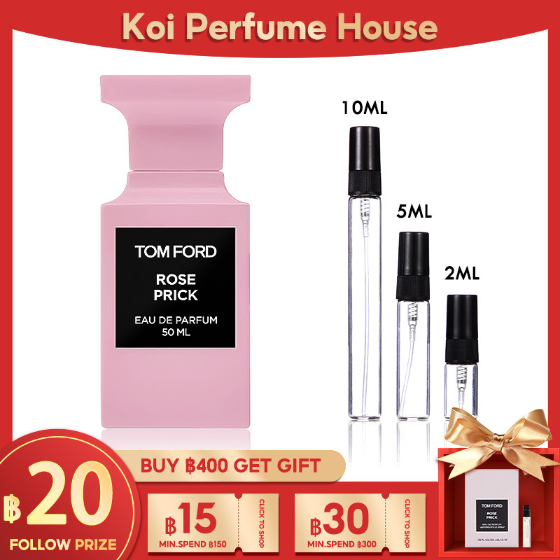 【 จัดส่งที่รวดเร็ว】Tom Ford Rose Prick EDP 2ml/5ml/10ml น้ําหอมแท้แบ่งขาย สปอตสินค้า