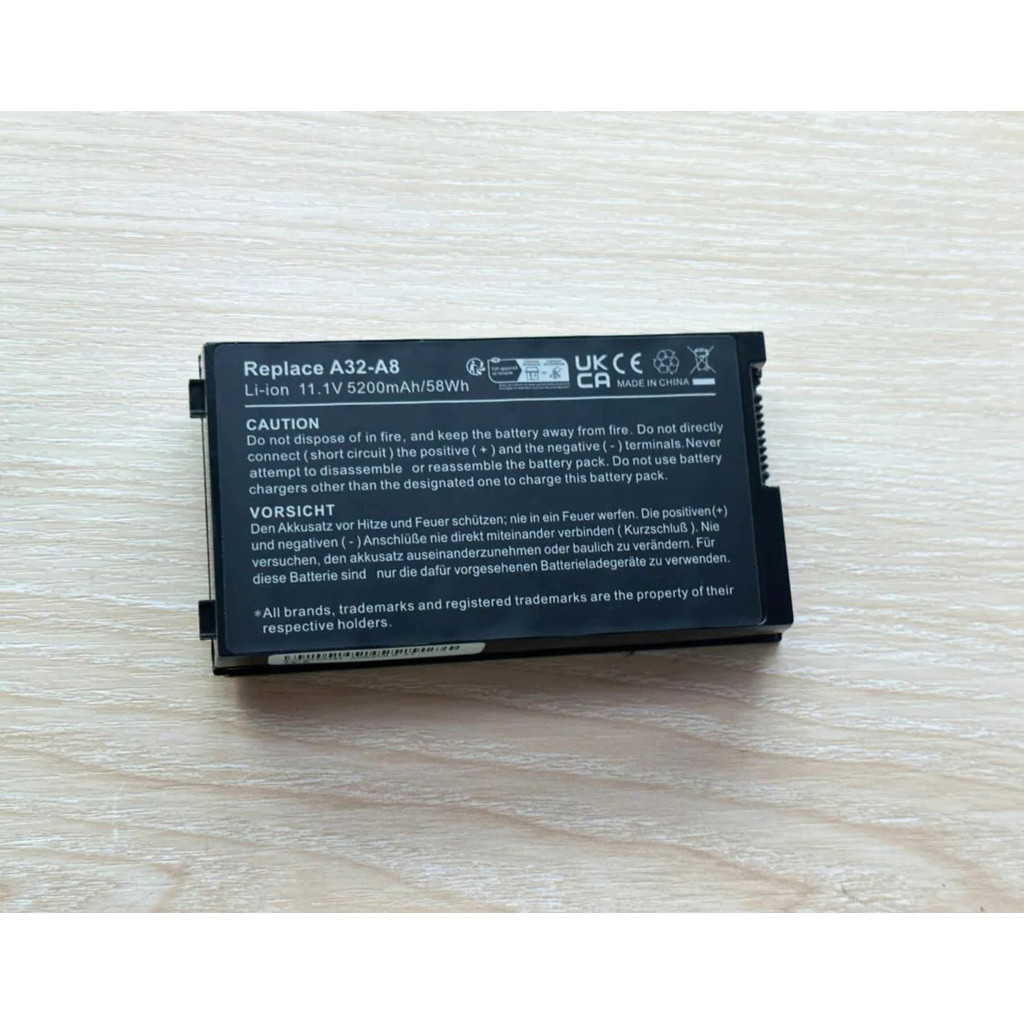 A32-A8 แล็ปท็อป battery For Asus A8 A8A A8Dc A8E A8F A8Fm A8H A8He A8J A8Ja A8Jc A8Je A8Jm A8Jn A8Jp