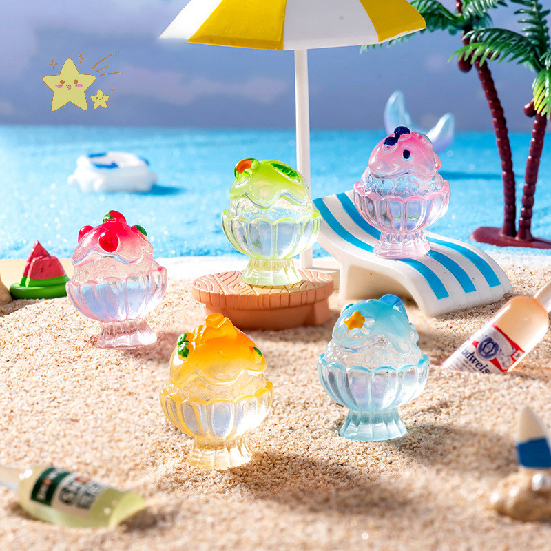 [JBTH] มินิผลไม้สมูทตี้เครื่องประดับเดสก์ท็อปไมโครภูมิทัศน์รุ่นบ้านสวนตกแต่งของเล่น [JB]