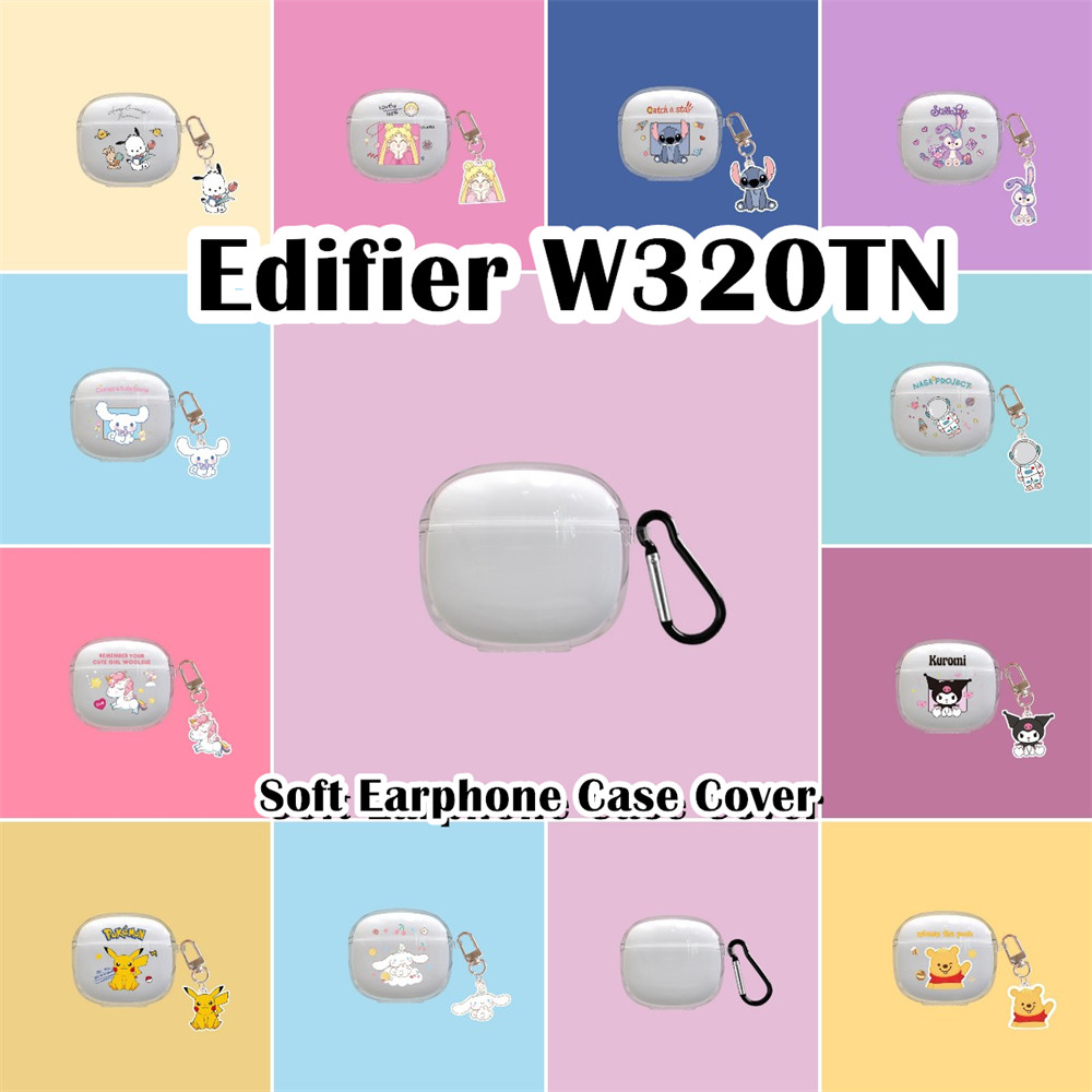 READY STOCK!นําไปใช้กับ Edifier W320TN เคส Case เคสหูฟัง การ์ตูนสร้างสรรค์ ซิลิโคนนุ่ม เคส เคสหูฟัง