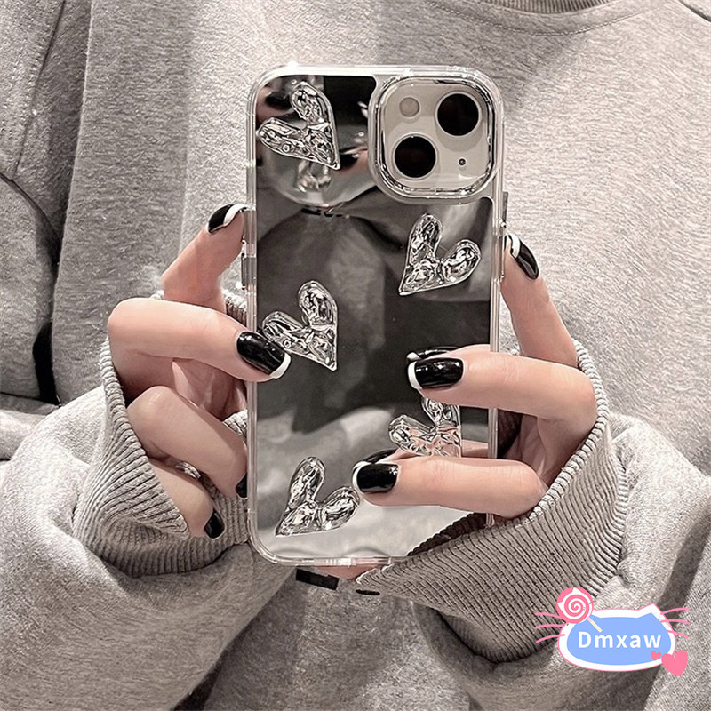 Insสไตล์3dจีบlove Heart ClearสําหรับVivo V40 V30E V30 V29 V27 Z7 Pro V29E V25E V20 X8 Lite V30 Lite Y200E Y200i Y200 Y100 5G Y3Xเคสเคสโทรศัพท์