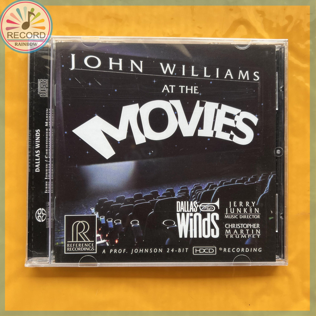 John Williams At The Movies Dallas Winds Original CD Album [Sealed] Brand New