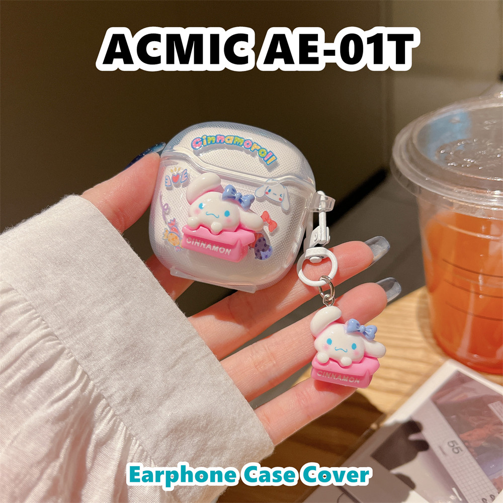 READY STOCK!นําไปใช้กับ Acmic AE-01T เคส Case เคสหูฟัง การ์ตูนสร้างสรรค์ ซิลิโคนนุ่ม เคส เคสหูฟัง