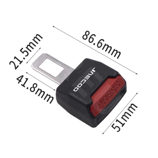 1/2 ชิ้น Jaecoo J7 J8 รถเข็มขัดนิรภัยคลิป Extender ความปลอดภัย Seatbelt ปรับ Extension Extender ความปลอดภัยหัวเข็มขัดปลั๊กอุปกรณ์ตกแต่งภายในรถยนต์