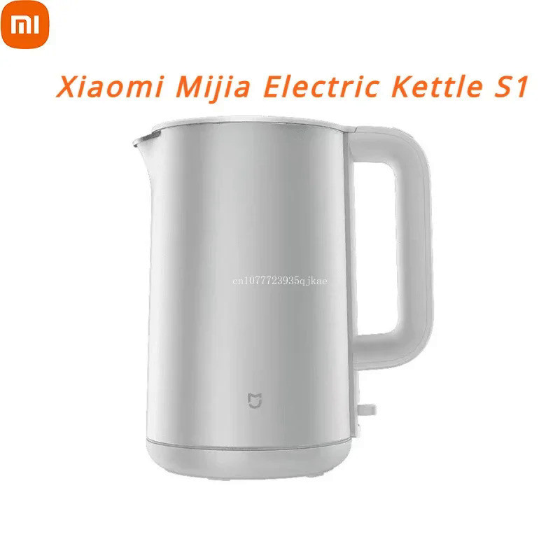 Xiaomi mijia Electric kettle S1 hot water kettle double steel double layer design 316 stainless stee