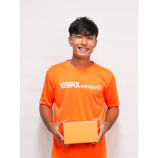 A042 เสื้อยืดคอกลมสกรีนลาย บริษัทขนส่ง มี3สีให้เลือก ส้ม ขาว ดำ มีไซส์ S M L XL 2XL เนื้อผ้ากีฬา ผ้านุ่ม