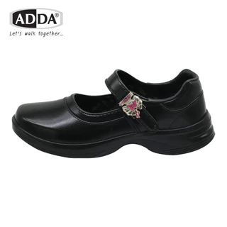 ADDA 41T01-W1 NEWPRODUCT "รองเท้านักเรียน PU: พื้นที่ส่วนตัวในโลกของวัยรุ่น! สร้างแรงบันดาลใจและสวม