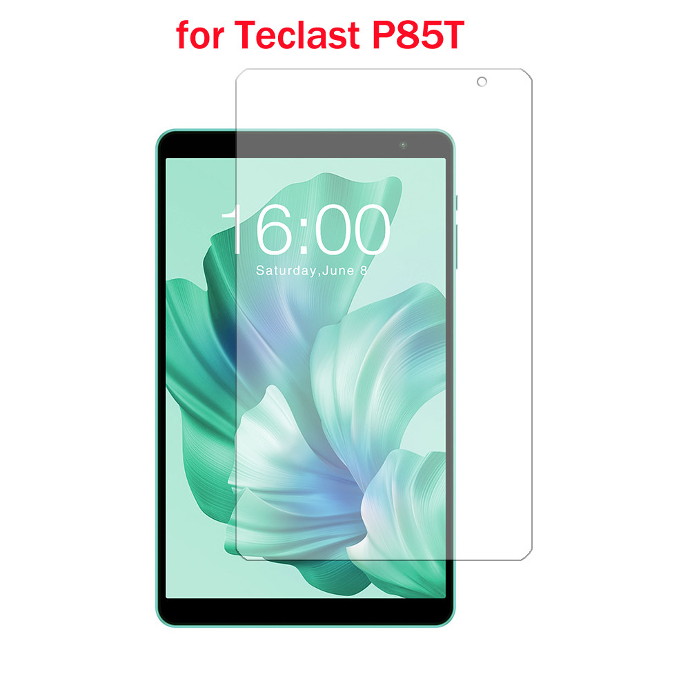 สําหรับ Teclast P85T 8 HD กระจกนิรภัยป้องกันรอยขีดข่วนและป้องกันการดัดฟิล์มป้องกันหน้าจอ