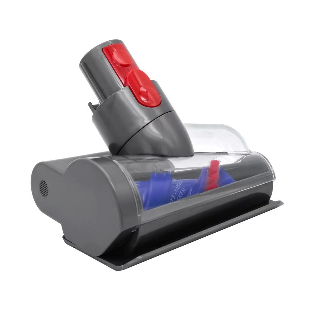 เข้ากันได้กับ Dyson V7 V8 V10 V11 V15 SV10 SV12 SV14 เครื่องดูดฝุ่นป้องกันการพันกันที่นอนที่นอนแปรงกําจัดไรปลายอะไหล่