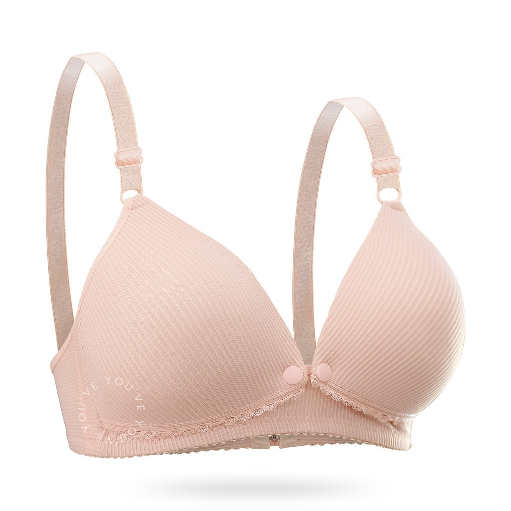 Wimiu Jumbo Nursing Bra Without Wire Front Hook Cup CD Jumbo Soft Nursing Bra Nursing Bra 100181