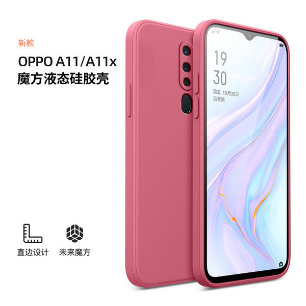 เคส oppo a3s เคส oppo a3 pro เหมาะสําหรับเคสโทรศัพท์ OPPOA11X, A5 Rubik's Cube, ก 3 ซิลิโคนเหลว, A7 