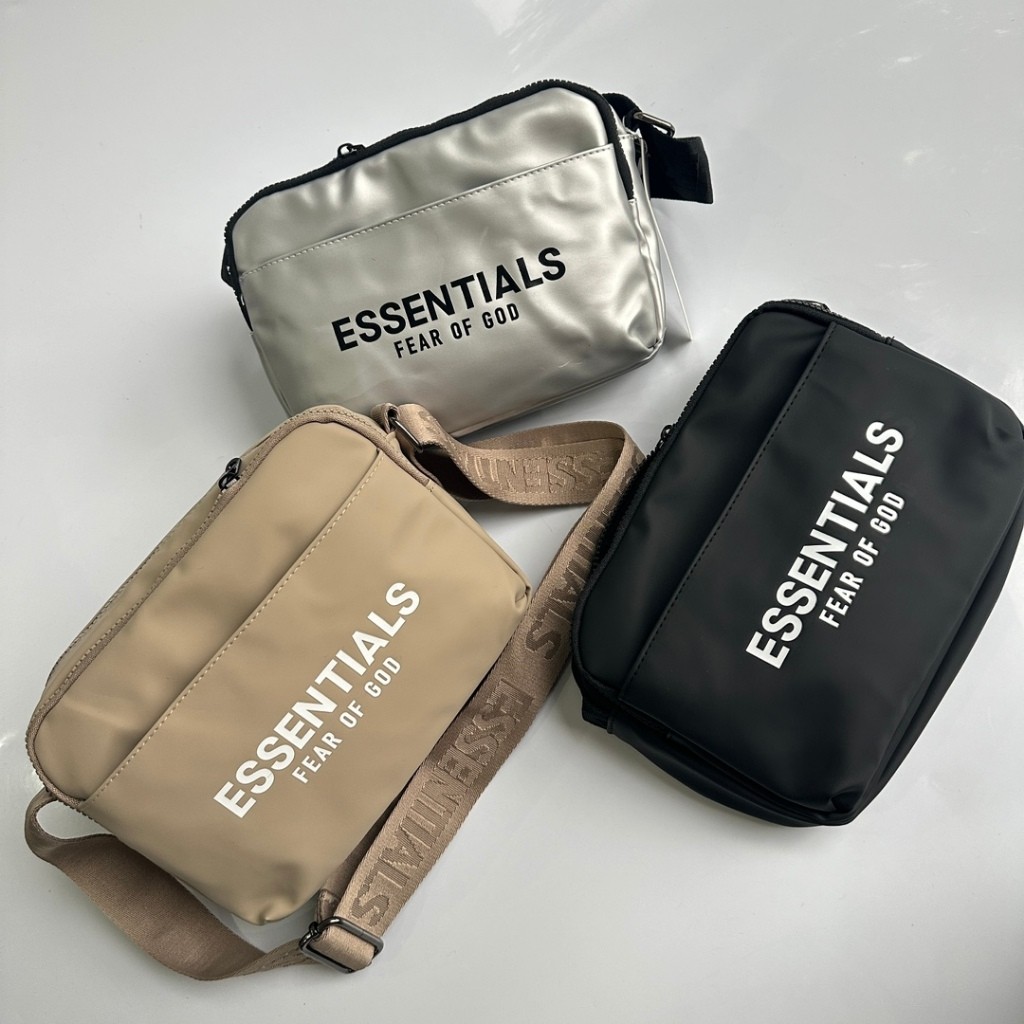 Fog ไนลอนกันน้ํา Streetwear Fear of God Essentials Sling Bag 2024 ใหม่