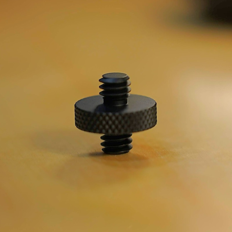 38explore Double Screw U1/4 Camera Stud Bolt (BK) สําหรับ Miyabi Light